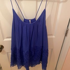 Free People Blue Dress